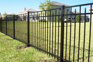 3-Rail Style-250 Aluminum Fence